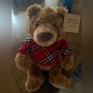 Burberry x Bloomingdale's Teddy Bear with Red Sweater